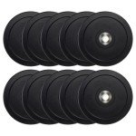 CAP Barbell 260 lb Olympic Bumper Plate Set
