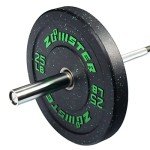 Olympic Bumper Weight Plates Set - 100LB