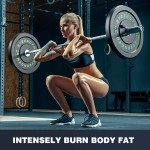 XDDIAS 100lb Colored Bumper Plates for Weightlifting