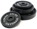 BalanceFrom Cast Iron Olympic Weight Plates - 2 Inch