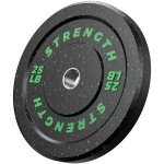 XDDIAS 100lb Colored Bumper Plates for Weightlifting