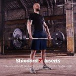 ZELUS 45 lb Olympic Bumper Plate Set