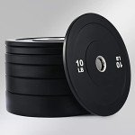 ZELUS 45 lb Olympic Bumper Plate Set