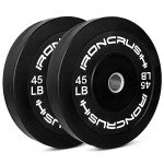 Iron Crush Olympic Bumper Plates - Pair Set