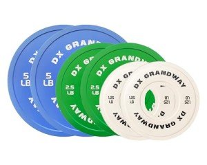 DX Grandway Fitness Weight Plates Set - 17.5LB