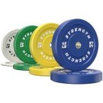 Vibrant 230LB Olympic Bumper Plates Set