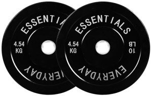 Fitvids 2" Olympic Bumper Plates - 10LB Pair