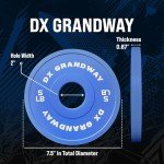 DX Grandway Fitness Weight Plates Set - 17.5LB