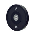 Set of 2 Standard 45 lbs Weight Plates