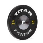 Titan Fitness 15 KG Elite Olympic Bumper Plate