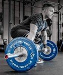 ProsourceFit 35lb Color Bumper Plates for Training