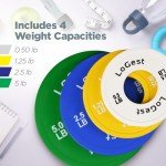 LoGest Olympic Fractional Weight Plates Set