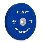 CAP Barbell 45 lb Olympic Bumper Plate - Blue