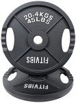Signature Fitness 45LB Cast Iron Olympic Weight Plates