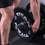 Titan Fitness 15 LB Olympic Bumper Plates Pair