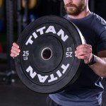 Titan Fitness 15 LB Olympic Bumper Plates Pair