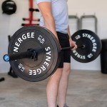 Synergee 35lbs Bumper Plates for Weightlifting