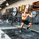 2-Inch Olympic Black Bumper Plates for Weightlifting