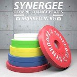 Synergee Rubberized Change Plates Weight Set