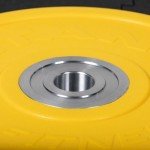 Titan Fitness 15 KG Yellow Urethane Bumper Plate