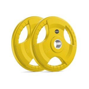 SPART 15LB Rubber Coated Olympic Weight Plates