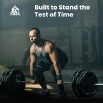 LIONSCOOL Rubber-Coated Olympic Grip Plates Set