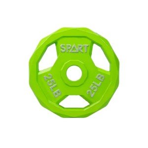 SPART Color-Coded 25LB Cast Iron Weight Plate