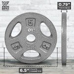 WF Athletic Supply Cast Iron Grip Weight Plates