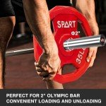 SPART Color-Coded 25LB Cast Iron Weight Plate
