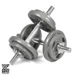 WF Athletic Supply Cast Iron Grip Weight Plates