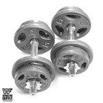 WF Athletic Supply Cast Iron Grip Weight Plates