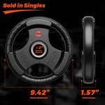 XDDIAS Olympic Grip Rubber Weight Plates - 10LB-45LB