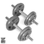 WF Athletic Supply Cast Iron Grip Weight Plates