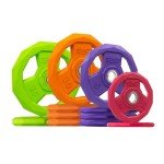 SPART Color Coded Rubber Coated Weight Plates - 115LB