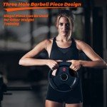 XDDIAS Olympic Grip Rubber Weight Plates - 10LB-45LB