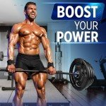 Yes4All 5LB Rubber Coated Weight Plate Grips