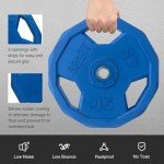 SPART Color Coded Rubber Coated Weight Plates - 115LB
