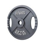 Signature Fitness 45LB Cast Iron Olympic Weight Plates