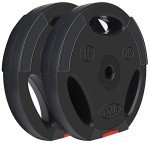 BalanceFrom Vinyl Weight Plates for Strength Training