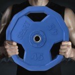 SPART Color Coded Rubber Coated Weight Plates - 115LB