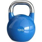 12kg Pro Grade Cast Steel Kettlebell - Blue
