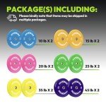 Colored Rubber Olympic Bumper Plates for Weightlifting