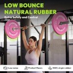 Colored Rubber Olympic Bumper Plates for Weightlifting