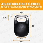 Adjustable Kettlebell for Full Body Workouts