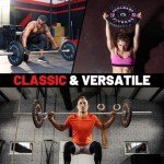 Papababe Olympic Bumper Plates Set - 100 LB