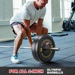 XDDIAS 190lb Olympic Bumper Plates for Weightlifting