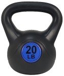 Signature Fitness 3-Piece Kettlebell Weight Set