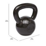 35 lb Amazon Basics Cast Iron Kettlebell