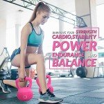 Soft Kettlebell Weights - 15 Pound Vinyl Set