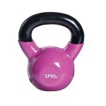 SPRI 12-Pound Fuchsia Kettlebell with Comfort Grip